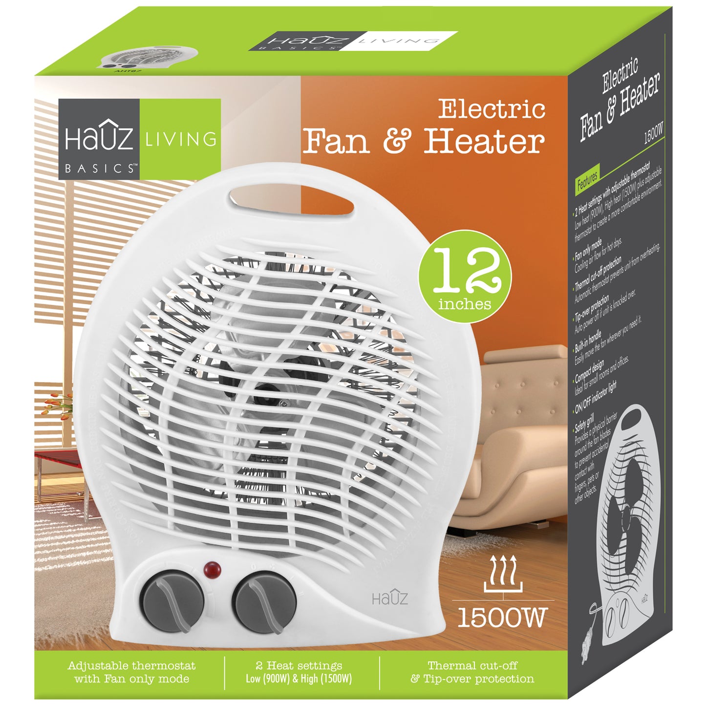 Electric Fan and Heater