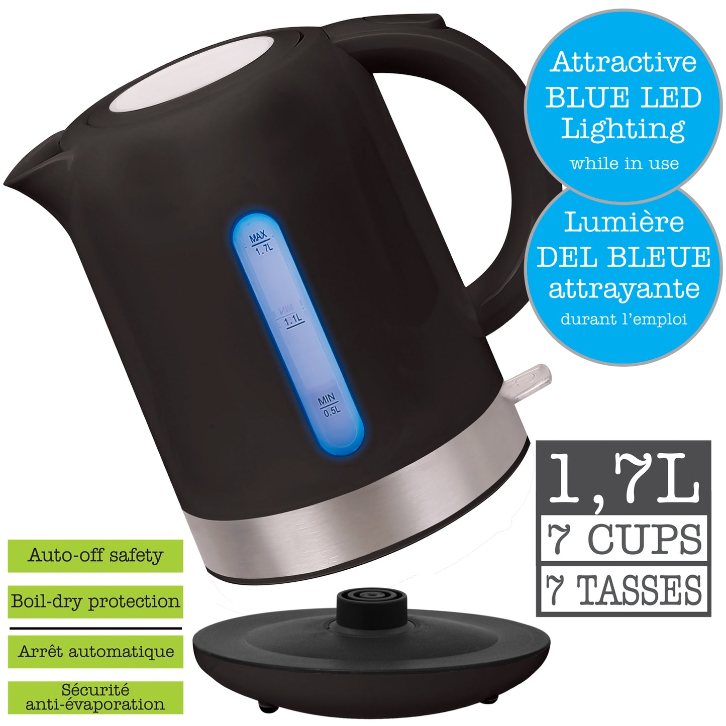Cordless Kettle - 1.7L