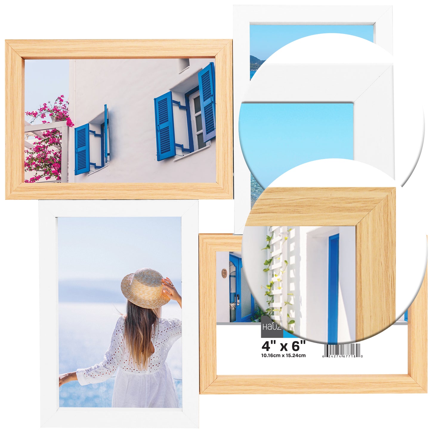 Collage Picture Frame - 4 Pictures