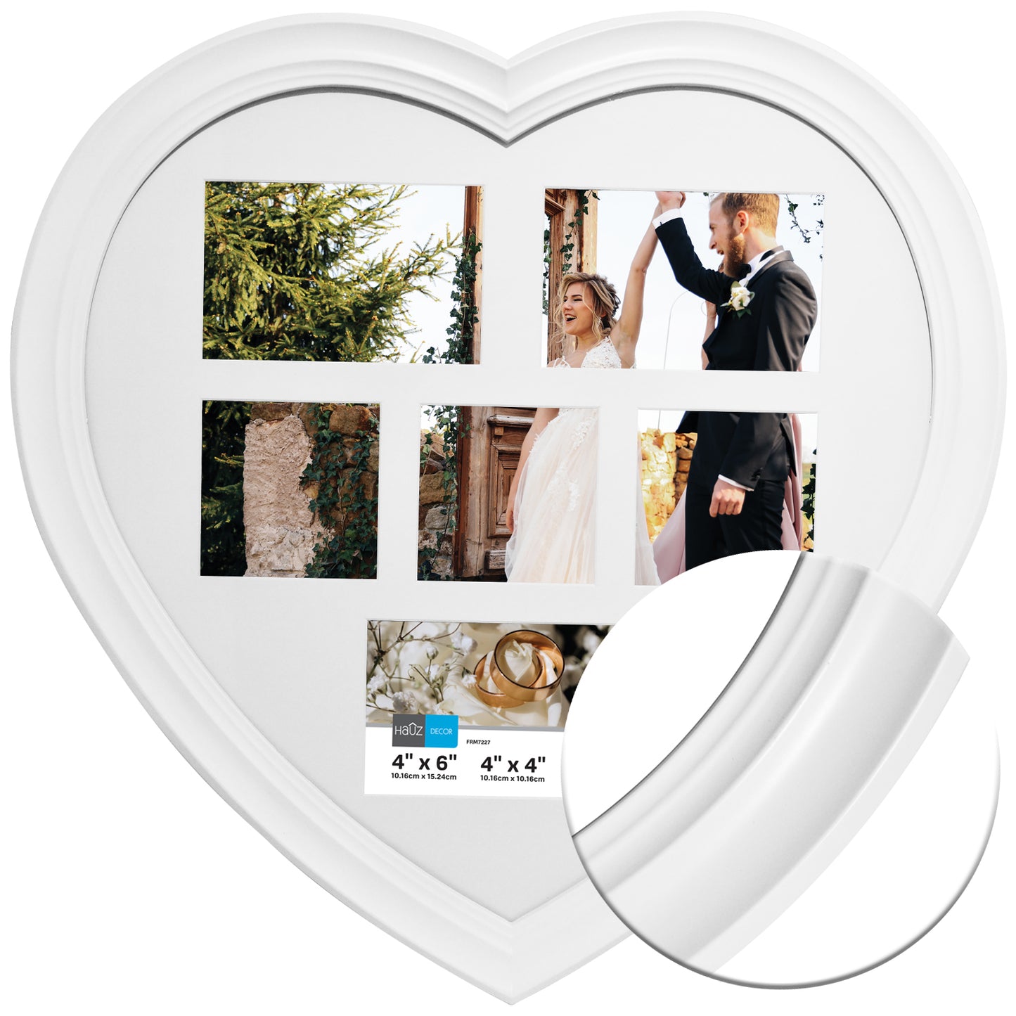 Heart-shaped Collage Frame