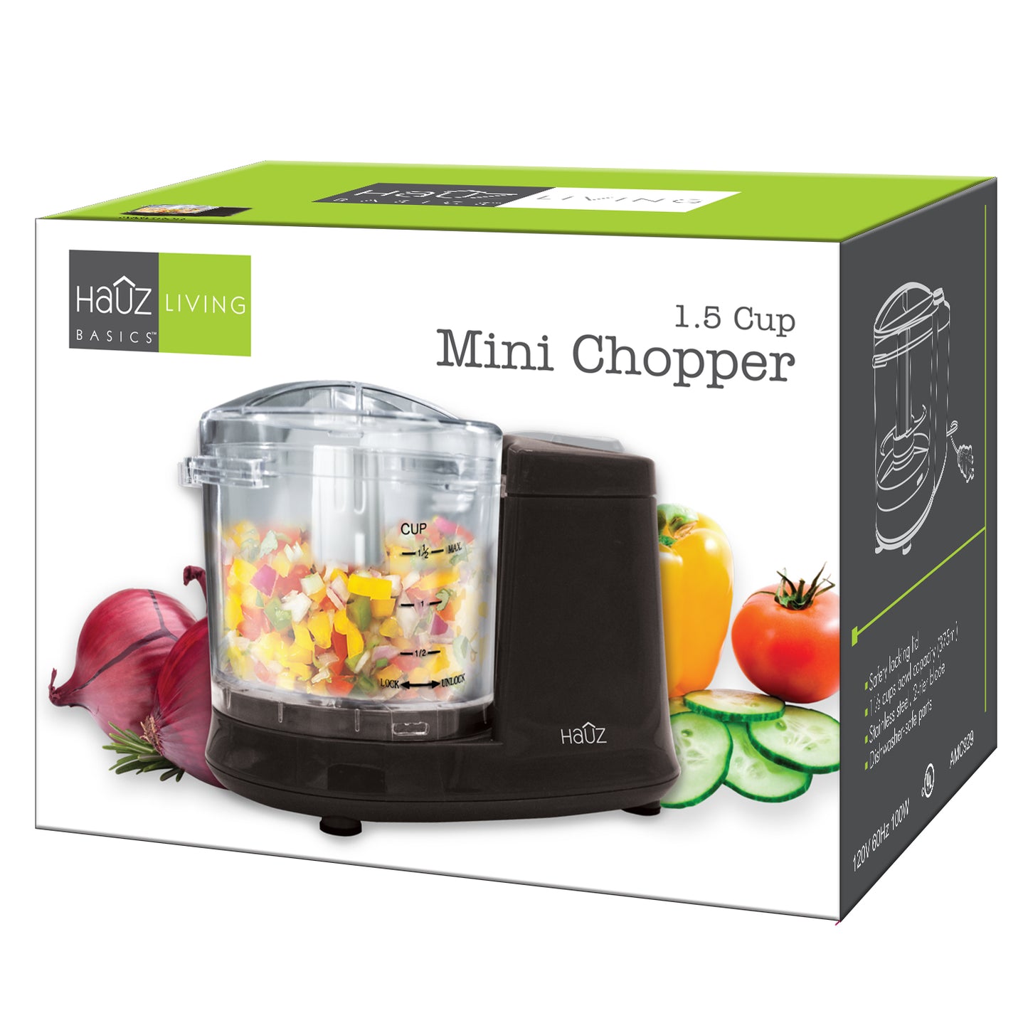 Mini Chopper - Black