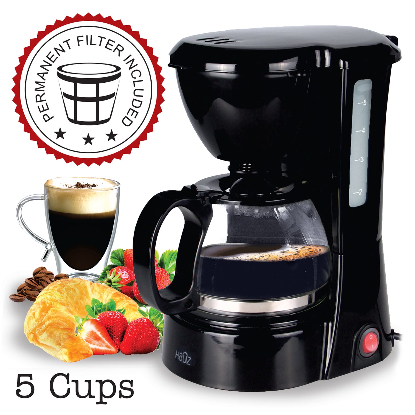 Coffee Maker - 5 Cup