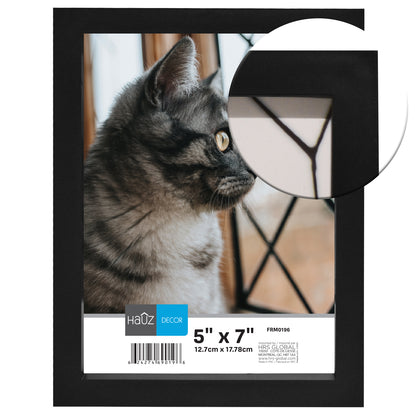 Black Picture Frame - 5x7"