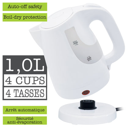 Jug Kettle 1L - White